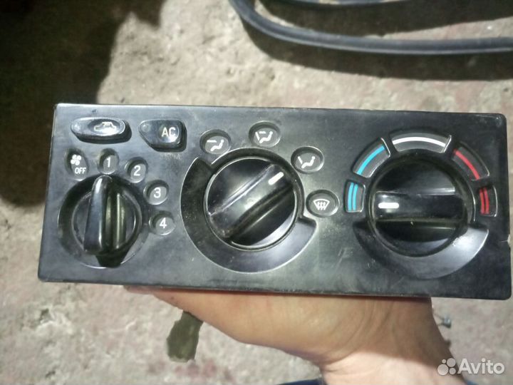 Блок управления кондиционером печкой Daewoo Nexia