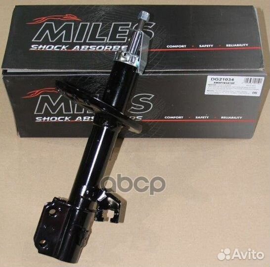 Амортизатор nissan note 06- пер.прав.газ. DG21034