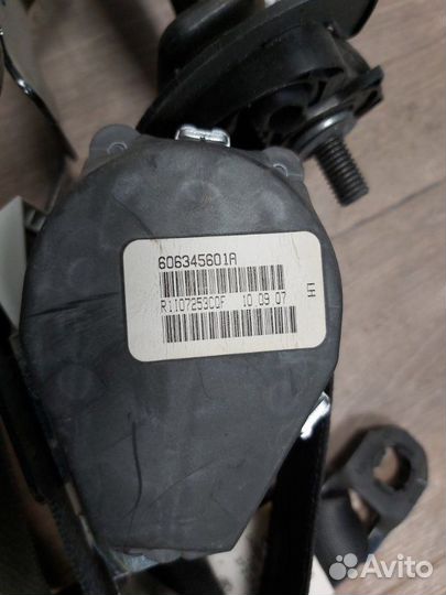 Ремень безопасности задний левый Bmw X5 3.0D E70