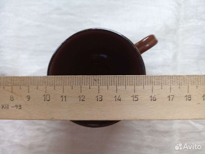 Чайная / кофейная пара, болгарская керамика СССР