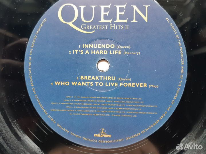 Queen Greatest Hits 2 2LP