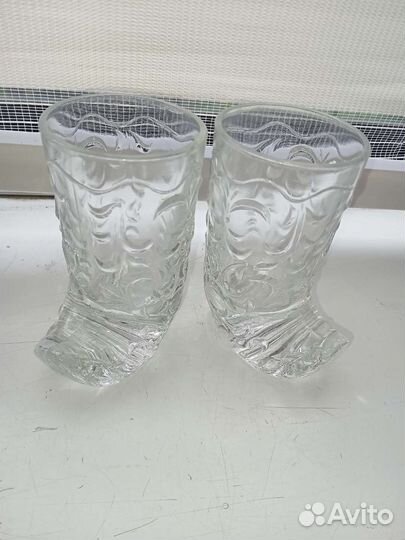 Стопки-сапожки редкой формы СССР