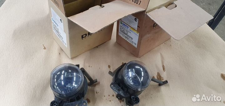 Противотуманки для Е60