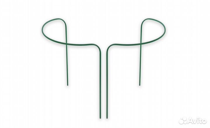 Кустодержатель для кустарников трубчатый стальной