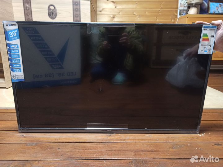 Телевизор LED dexp H39E7000C черный