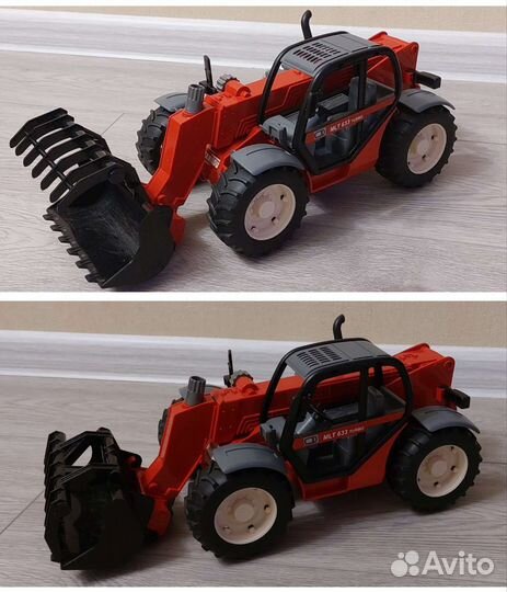 Bruder погрузчик колёсный Manitou MLT 633