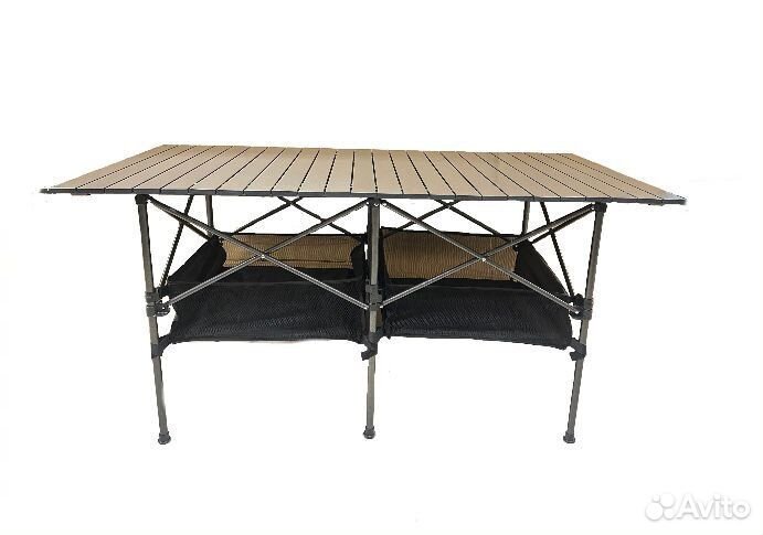 Стол туристический - рейка 140х70х70 с чехлом