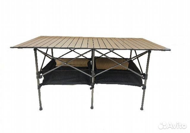 Стол туристический - рейка 140х70х70 с чехлом