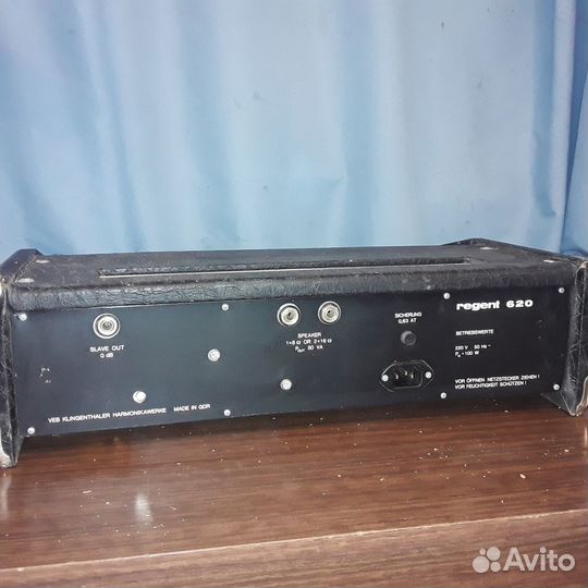 Vermona regent 620 усилитель