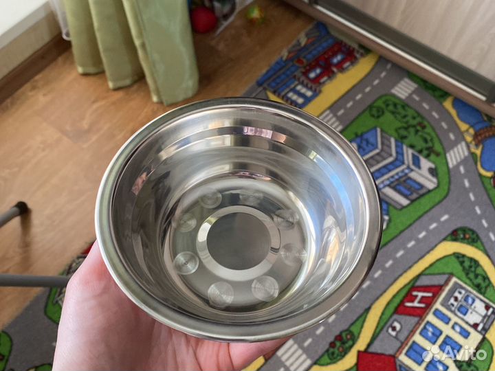 Подставка с мисками металлическая Homeret D14 см 2