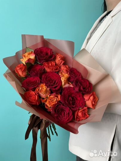 Живые цветы букеты