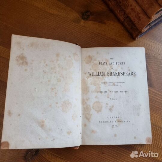 Уильям Шекспир, Собрание сочинений 1843 г, на англ