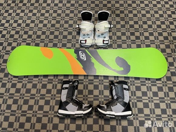 Сноуборд комплект Crazy Creek - 143 + Salomon - 34