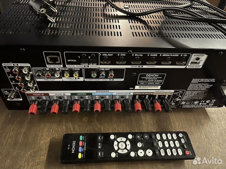 Ресивер denon avr x2000