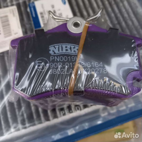 Колодки Nibk PN0019W