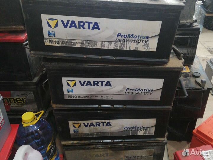 Аккумуляторы 190 varta