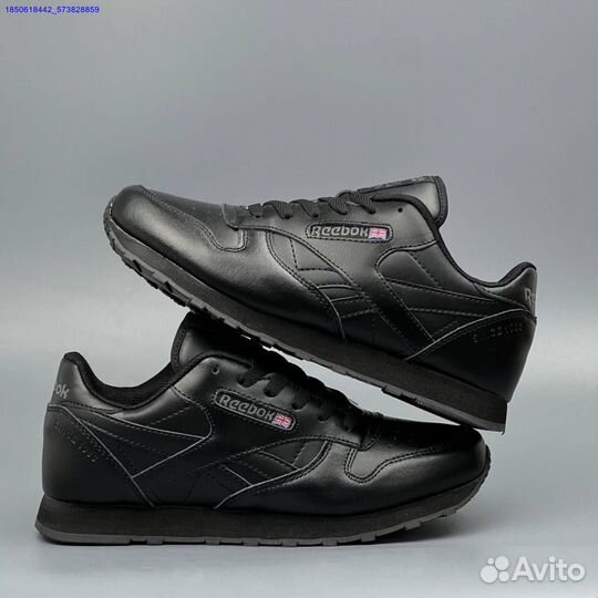 Кроссовки Reebok Classic Black (Арт.75138)