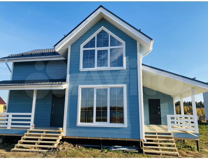 Дом 134,6 м² на участке 7 сот.