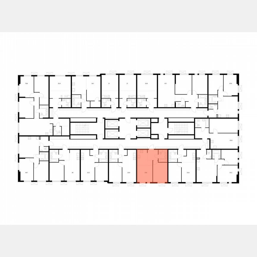 1-к. квартира, 37,8 м², 16/24 эт.