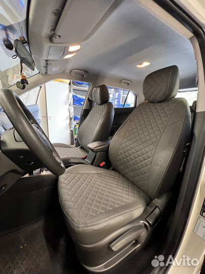 Авточехлы Установка