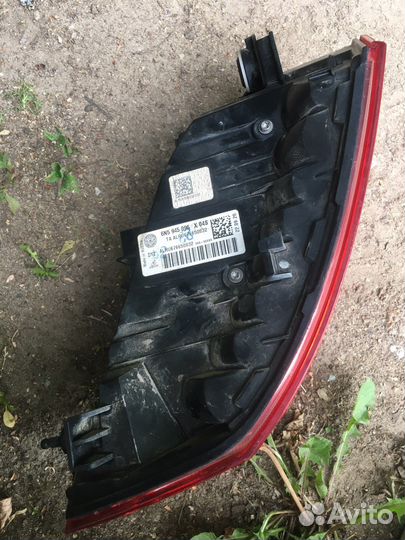 Свето диодный Задний правый фонарь volkswagen polo