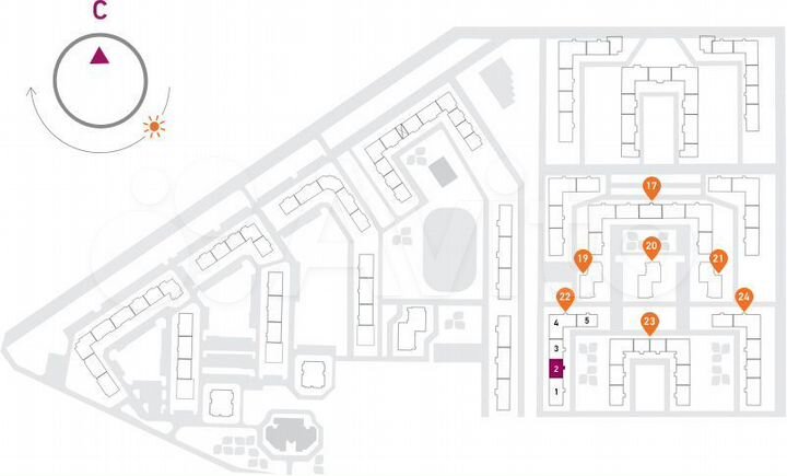 Квартира-студия, 23 м², 14/17 эт.