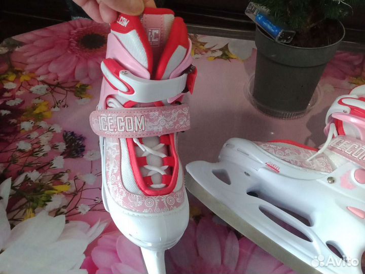 Роликовые коньки детские раздвижные