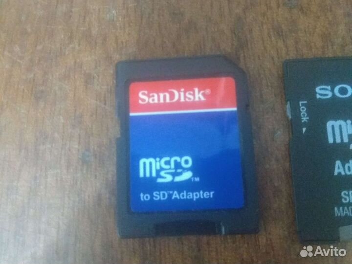 Адаптер с microSD на SD