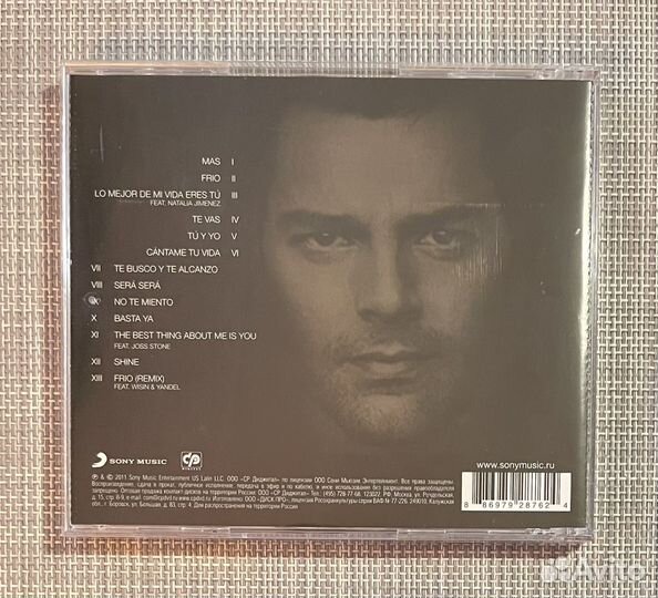 Ricky Martin - Musica + Alma + Sexo CD Rus
