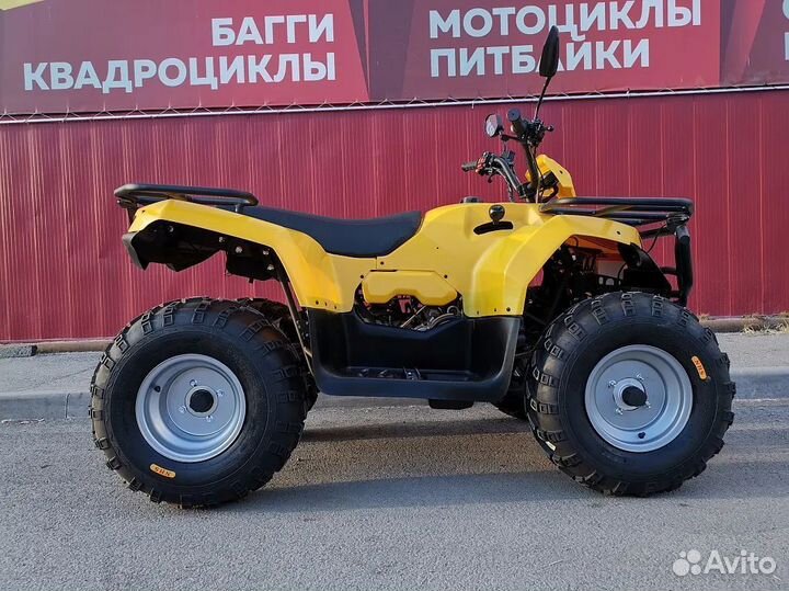 Квадроцикл irbis ATV 200 желтый