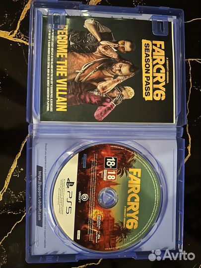 Far cry 6 ps5 диск