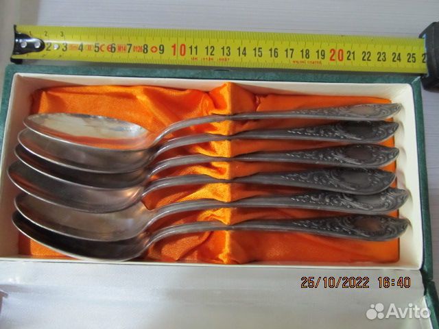 Мельхиоровые столовые ложки СССР