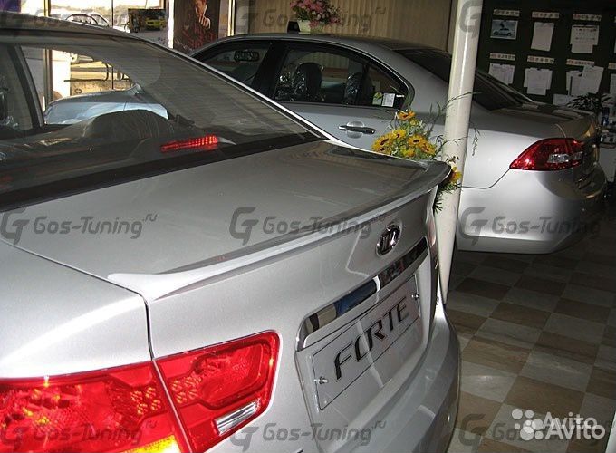Тюнинг спойлер Sport на Kia Cerato Forte Sedan