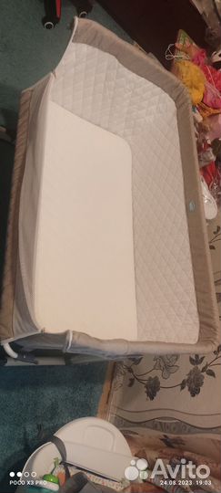 Детская приставная кроватка Nuovita