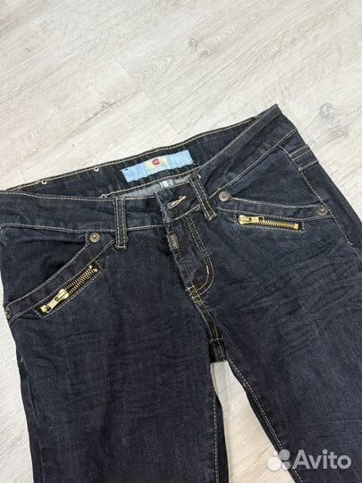 Джинсы узкачи y2k винтаж
