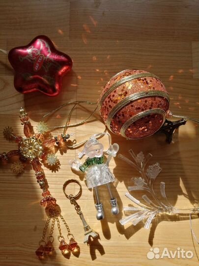 Ёлочные игрушки (не стекло)