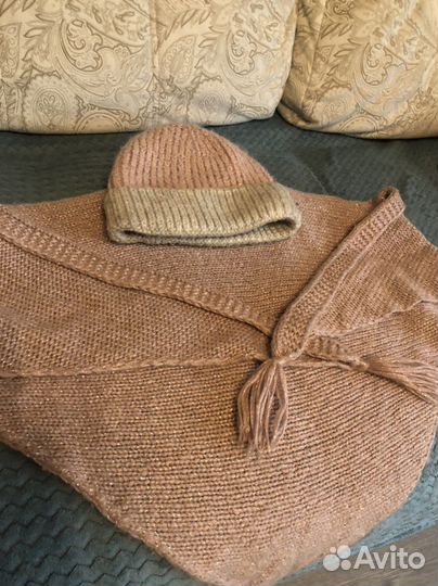 Женский шарф и шапка