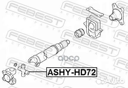 Крестовина карданного вала 35x106.5 hyundai hd