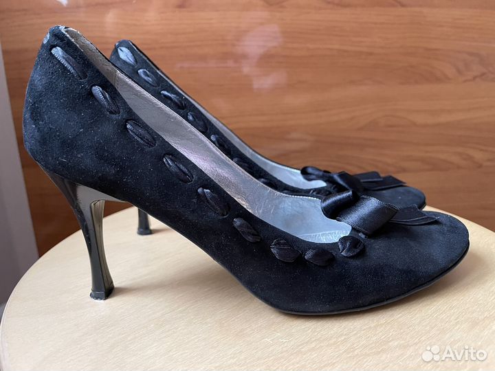 Туфли женские,натур.замша,40 разм. Италия