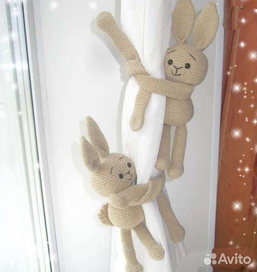 Заяц обнимашка ручной