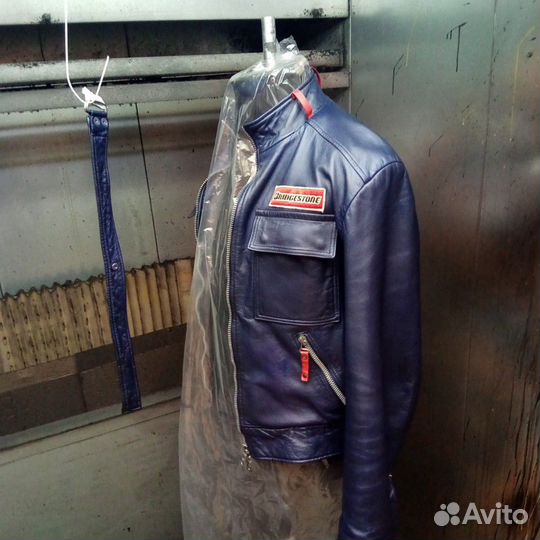 Покраска кожаных курток и дубленок