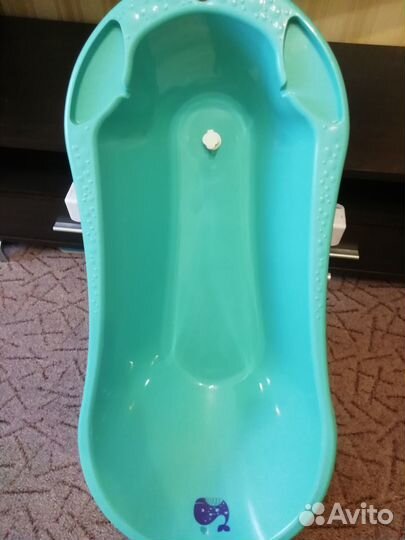 Детская кроватка, ванночка, матрац