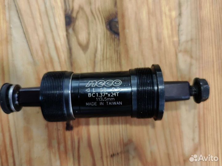 Каретки фикс, мтб, сингл 110-124 neco kenli ginea