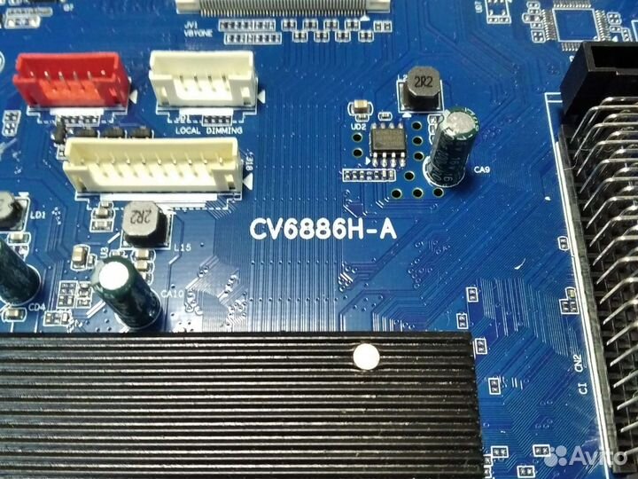 Материнская плата cv6886h-a запчасти к ЖК тв