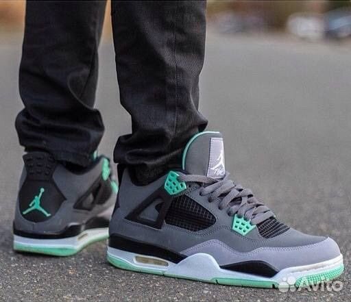 Air Jordan 4 Retro Grey-Green (43р)