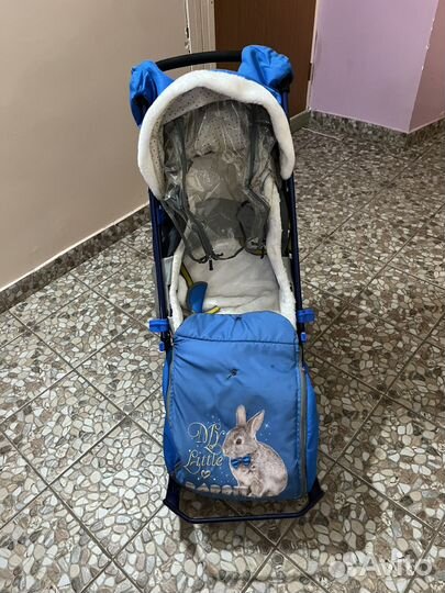Коляска санки