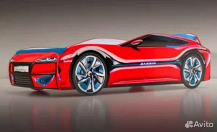 Детская кровать машинка