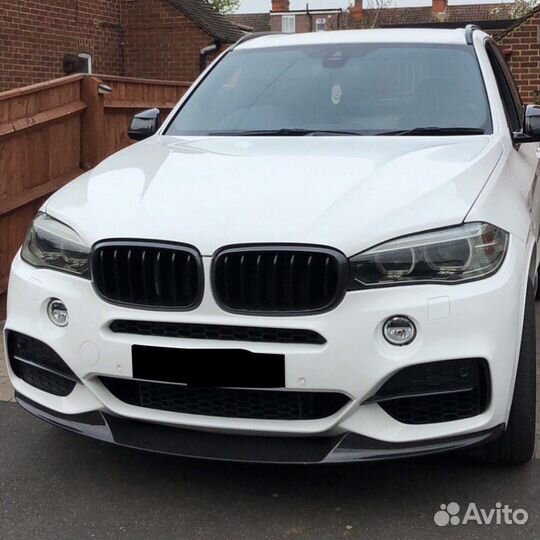 Сплиттер на бампер bmw x5 f15