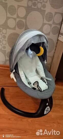 Коляска люлька для новорожденных электрическая