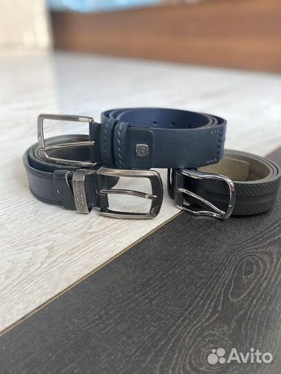 Новые кожаные мужские ремни